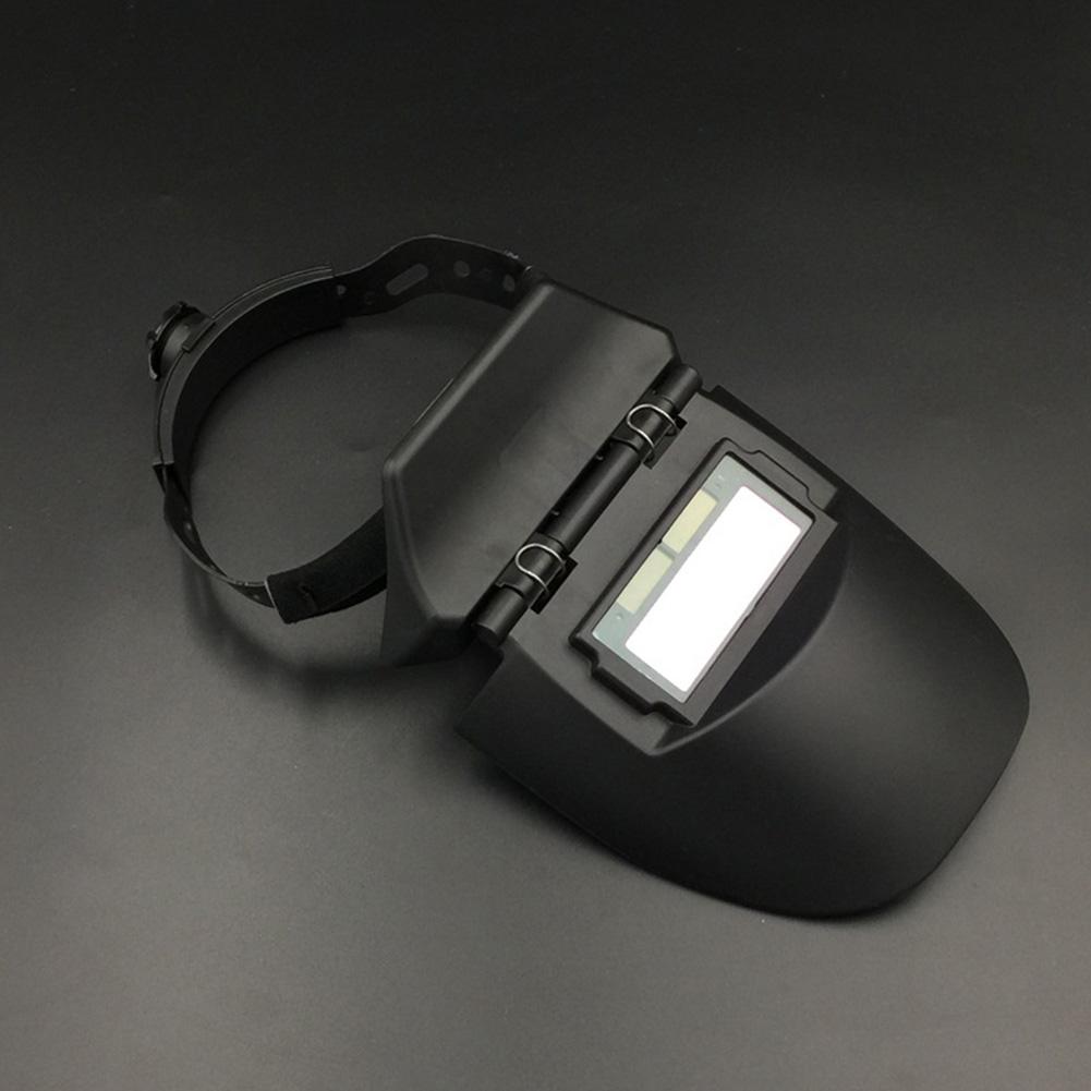 Exquisite Solar-Powered Welding Helmet Argon Arc Welding Mask Auto-Changing Shade Half Helmet Type