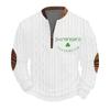Lässiges Retro-Sweatshirt mit Farbverlauf für Herren