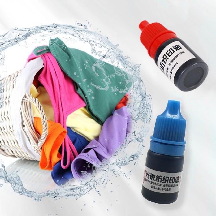 Textile Clothes Waterproof Ink Special Ink For Students Children Name Stamp 5ml