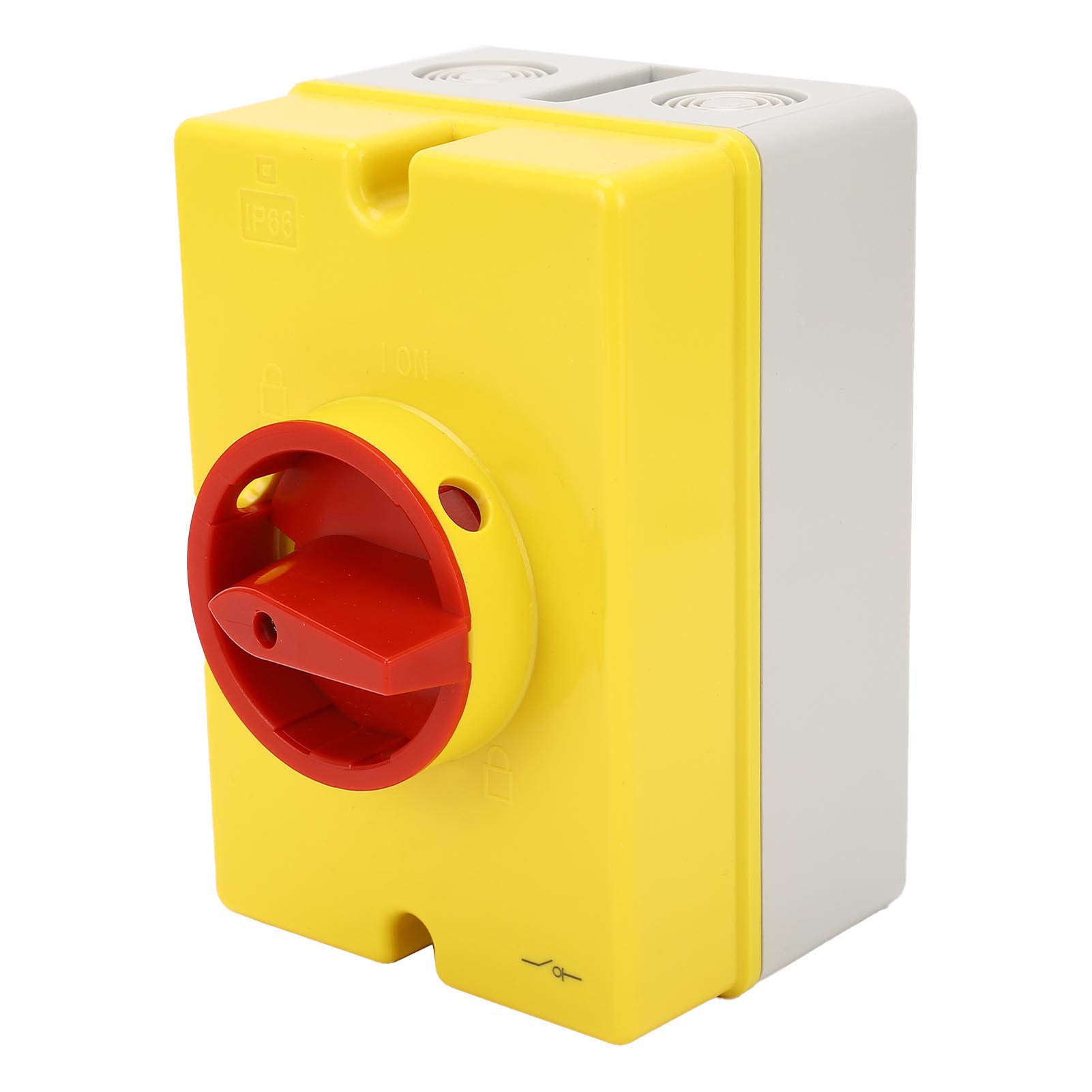 

Solar Disconnect Switch 4P 415V 25A PV Isolator Switch IP66 Waterproof Box for Outdoor