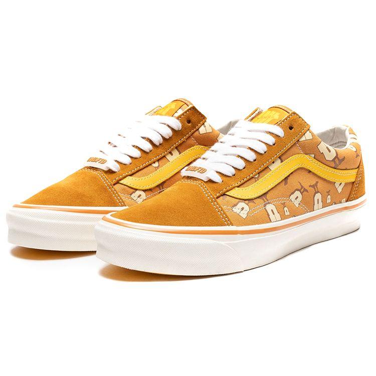 Undefeated X Vans OG Old Skool LX U-Man - Buckthorn Brown Unisex Sneakers Marshmallow VN0A4P3X7AO