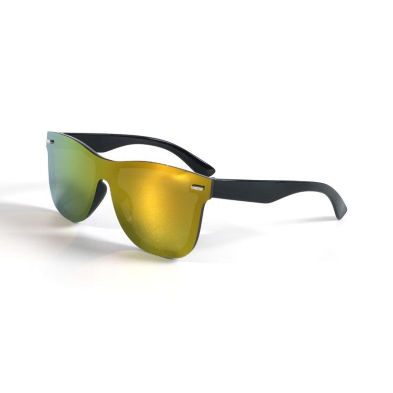 Colored lenses, unisex sunglasses, trendy brand, street sports sunglasses, outdoor sunscreen glasses