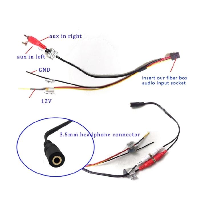 Effortless Wireless Sound Adapter Receiver Enhancer for A6L A8L 2005-2009 with AUX Port and Multiple Source Switching