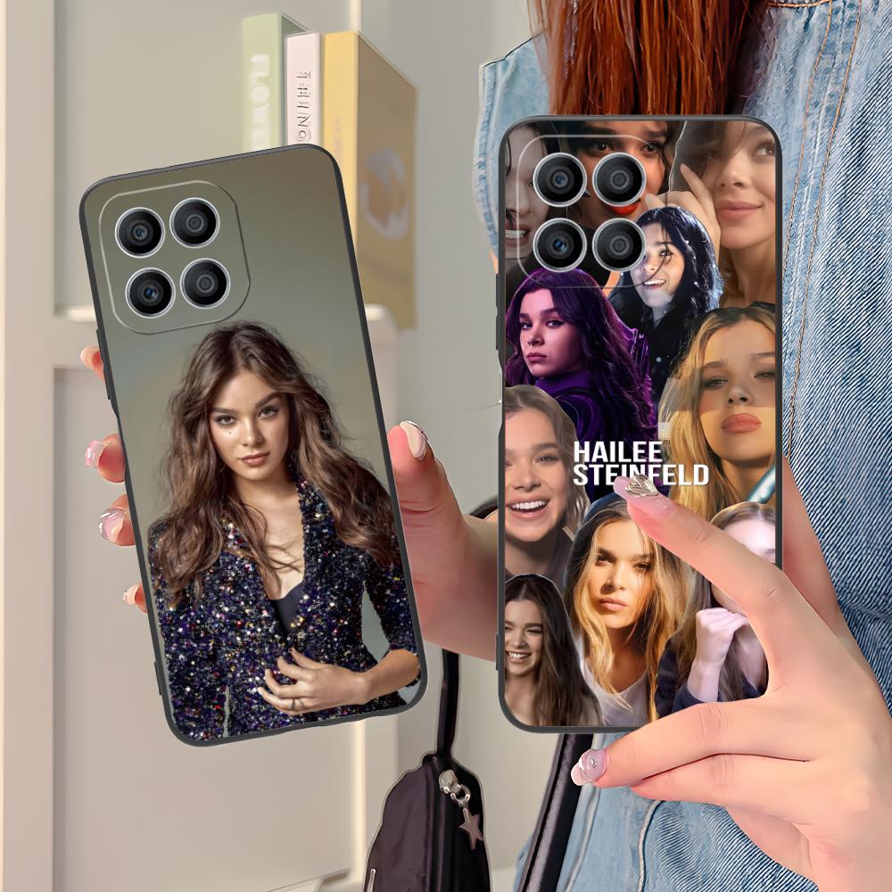 Hailee Steinfeld Matte TPU Mobile Phone Case for Honor 90 80 70 60 50 30 20 10 9 8 7 Pro S SE Lite 5G Colorful Printing Cover
