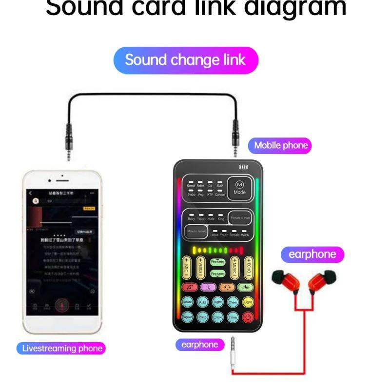 i9 Mini Voice Changer with Multiple Audio Effects