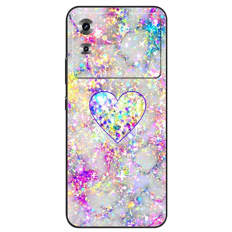 Funda para Teléfono Para Cubot Note 21 Funda Moda Mármol Silicona Suave Cubiertas Traseras Para Cubot Note 21 Protección Carcasas NOTE21 Bolsa Encantadora