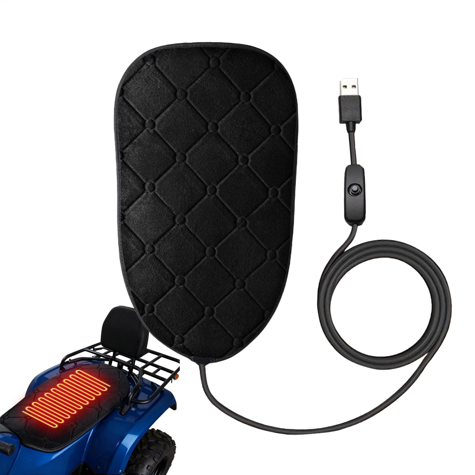 

Motorcycle Seat Cover Motorbike Warm Heating Pad Snowmobile Warm Cushion For Dirt Bike ATV Snowmobile Road Trip Touring Street China Mainland