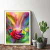huacan Diamond Painting Full Round Square Rose Rhinestones 5D DIY Diamond Embroidery Sale Flower Mosaic Decor For Home
