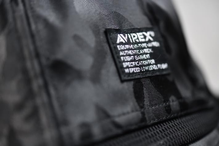 Avirex Safarihut Outdoor NEK 7987988 Shadow Herren Abenteuer/Berg (17158400), Wasserabweisend, Kappe, (JP, Größen 61,0 cm, 63,0 cm, Camo/Schwarz