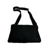 PRADA Triangle logo Shoulder Bag Nylon black Women Used