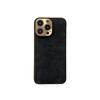 Leder-Telefonhülle für iPhone 13 11 12 14 15 Pro Max 15 Plus Galvanisierter Rahmen Lammfell-Telefonhülle für IPHON 13 14 15 Promax
