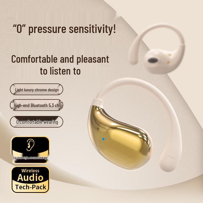 Jingweidu Dr100 Open-Ear Ear-Hook Bluetooth Sport Earphones