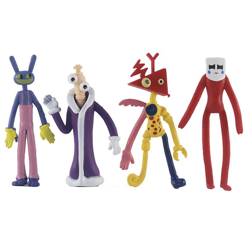 Colorful Pvc Cartoon Model Figures Of Magical Number Circus For Trendy Car Decoration