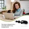 2.4G Computer Ultra-lightweight Mouse Mini Wired 1000 DPI Universal Cute Retractable Adjustable Gaming Mice for Office Kids