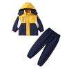 Elementary School Spring/Autumn Windbreaker & Winter Three-Piece Uniform Set