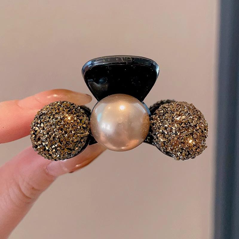 2025 Perlen Haarspange für Frauen - Elegantes Herbst/Winter Haaraccessoire für Pony & Seitenfrisuren