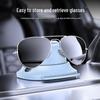 Car Dashboard Phone Holder with Parking Number Plate & Glasses Bracket Combo