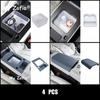 For BYD Ti7 Leopard Titanium 7 2025 2026 Car Armrest Refrigerator Storage Tray Center Console Lower Layer Organizer Accessories