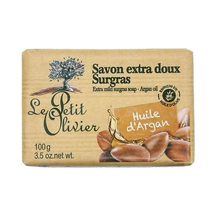 LE PETIT OLIVIER Argan Oil Extra Mild Surgras Soap 100g