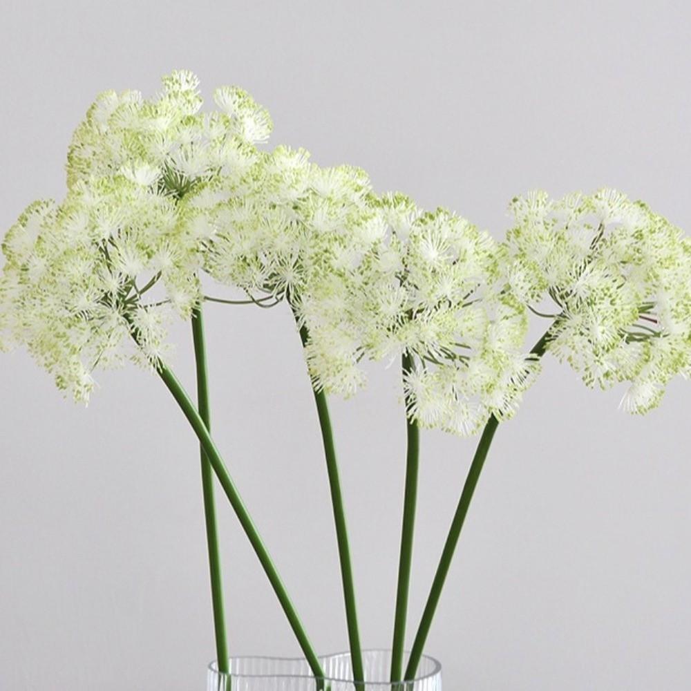 Green Fake Onion Flower Simulation Artificial Faux Dandelion Plants Home Decor