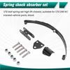 Highly Recommended-4Pcs 1/10 Leaf Springs Set Highlift Chassis For 1/10 D90 RC Crawler Car Parts Black
