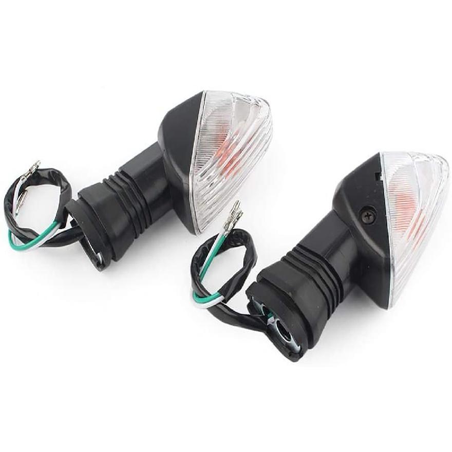 Motorcycle LED Turn Signal Lights Turning Indicators 12V Bulbs Fit For Kawasaki Ninja 650R 2006-2008 Z750 Z1000