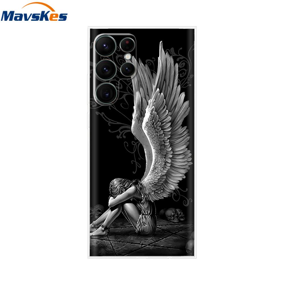 For Samsung Galaxy S22 Ultra Case Silicone Soft Clear Bumper Back Cover For Samsung S22 Ultra Cases For Samsung S22 Ultra Fundas