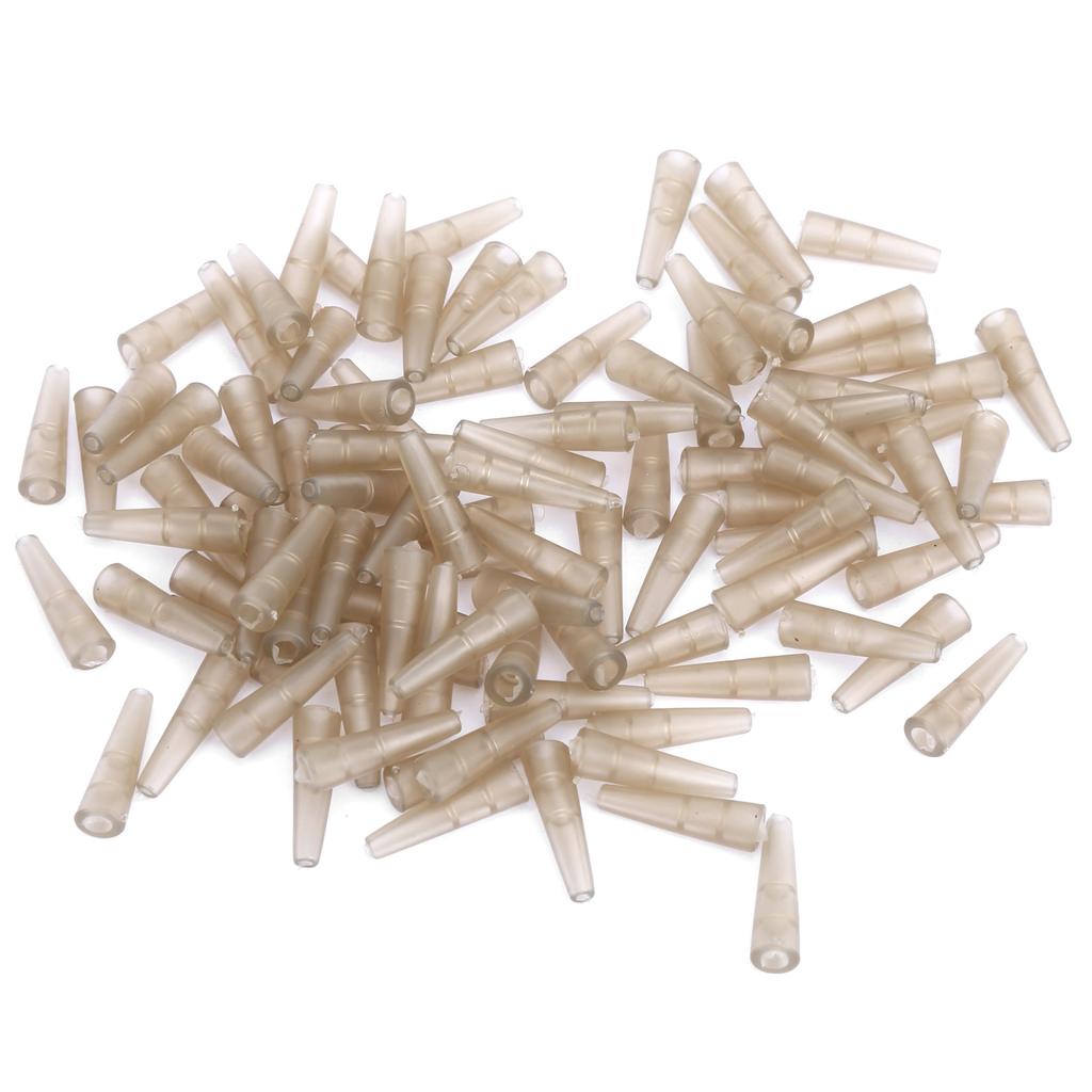 100 Sets 35MM Carp Fishing Fixing Line Connector Sleeve   Clip Tackle Accessory