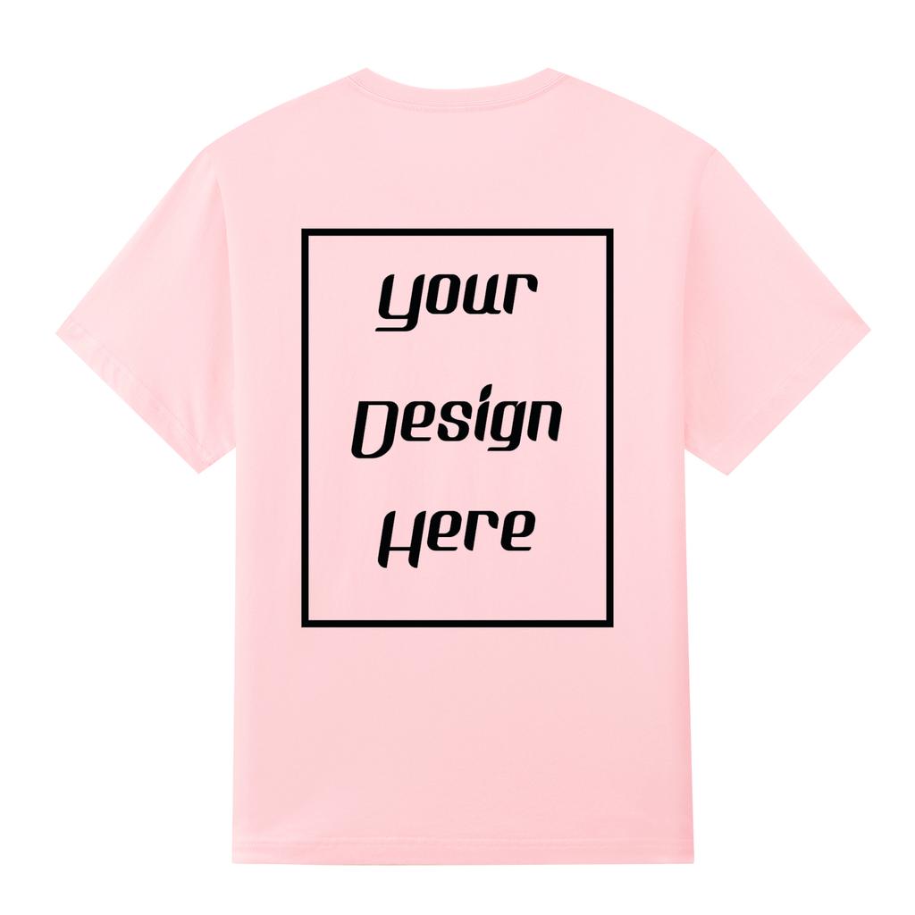 Streetwear Customized Pattern Print T-Shirt Harajuku Casual O Neck Short Sleeves Men Women Cotton T-Shirt