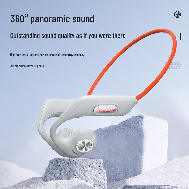 Newman GE13 Open-Ear Bone Conduction Sport Bluetooth Headphones