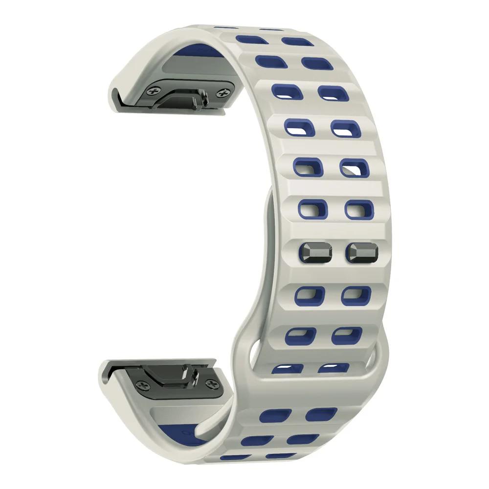 QuickFit 26mm 22mm Silicone Band For Garmin Fenix 8 7X 7 6X 6 5X Plus Epix Pro Gen 2 Forerunner 945 955 Strap Wristband Bracelet
