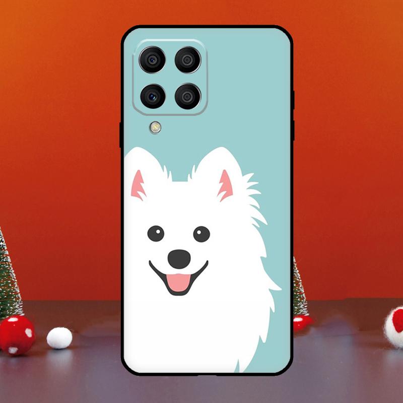 Japanese Spitz Dog For Samsung Galaxy M52 M32 M12 M11 M21 M31 M13 M33 M35 M53 M55 M15 M14 M34 M54 M06 M16 Case