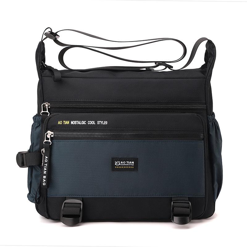 Casual Sports Men's Large Capacity Multi-compartment Shoulder Bag