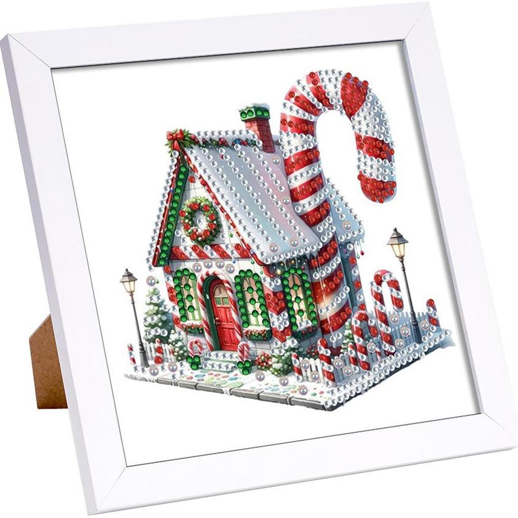 5D DIY Partial Special Shaped Drill Diamond Painting Kit Animal Decor18x18cm Rhinestone Diamond Painting Home Wall Decor