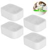 4pcs Pet Fountain Replacement Filters Activated Carbon Filter for Cat Dog Water Feeder(  Filter 4+1 )