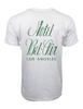 90er HOTEL BEL-AIR DISTRESSED LOGO WEISSES T-SHIRT