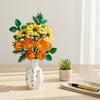 Sonnenblumen-Strauß Baustein ewige Blume Wohnzimmer Dekoration Spielzeug MOC Valentinstags- und Weihnachtsgeschenk