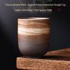 Kiln-Fired Handmade Ceramic Tea Cup - Ideal for Home, Guest Entertaining, Kung Fu Tea, and Tasting.