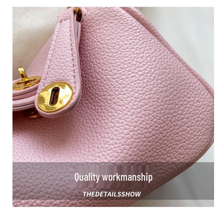 2025 Korean Fashion High-End Shoulder & Crossbody Bag - Versatile Solid Color Handbag Trend