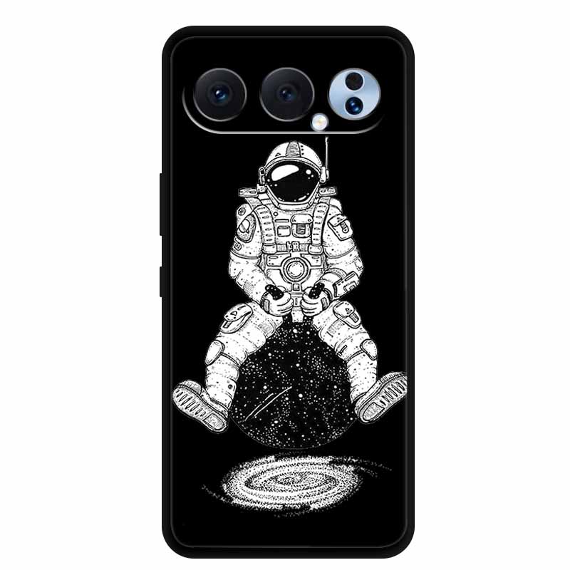 Black Silicone Case For Honor 500 Pro 5G Cases 6.55" Cartoon Animals Soft TPU Back Cover For Honor 500Pro 2025 Case Coque Fundas