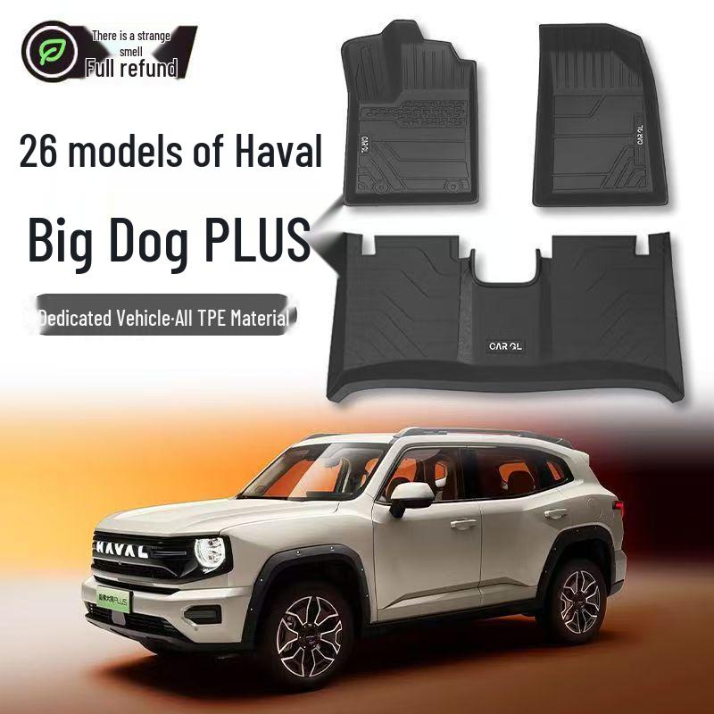 26-Model Dog Floor Mats for Haval & Great Wall Cars - TPE Bumper & Accessories
