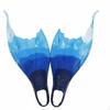 Short Swim Fins, Mermaid Silicone Flippers, Snorkeling, Diving