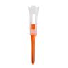 10 Stück/Los Ballhalter Golf-Tees Gummi-Dämpfer Golf-Trainingsgeräte Golfschläger Tee Outdoor-Sportarten