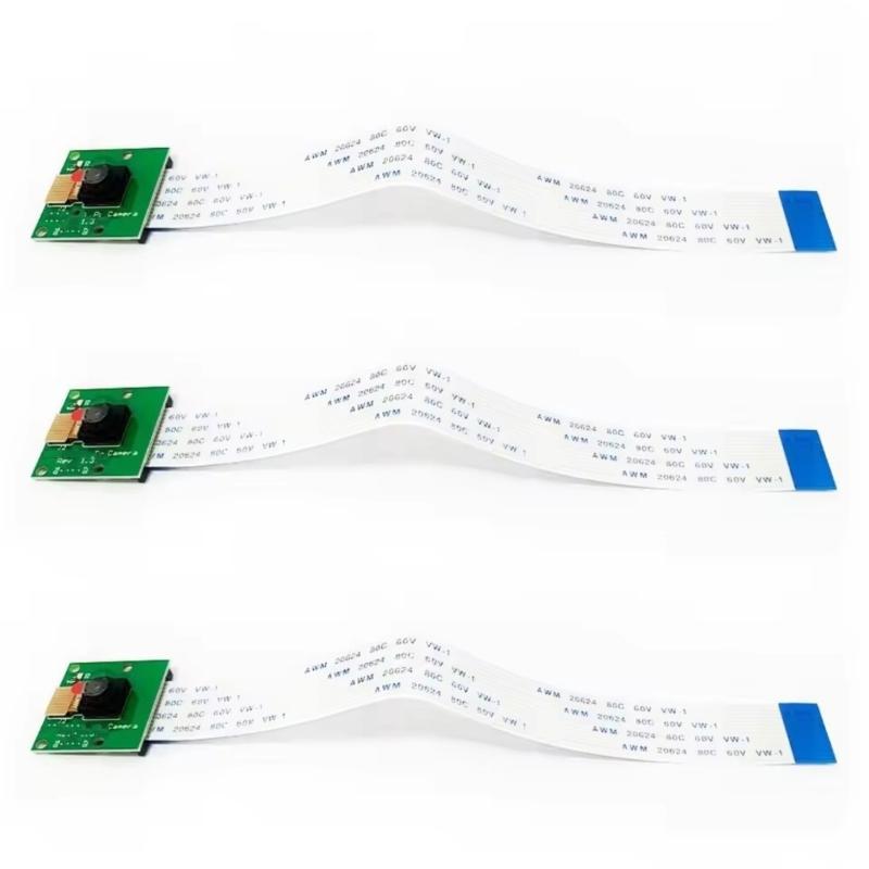 OV7670 5MP 1080p Camera Module For Raspberry 3 Model B+2 Model B With 15cm/5.91in FPC Cable 3.3 v/5V Double Power