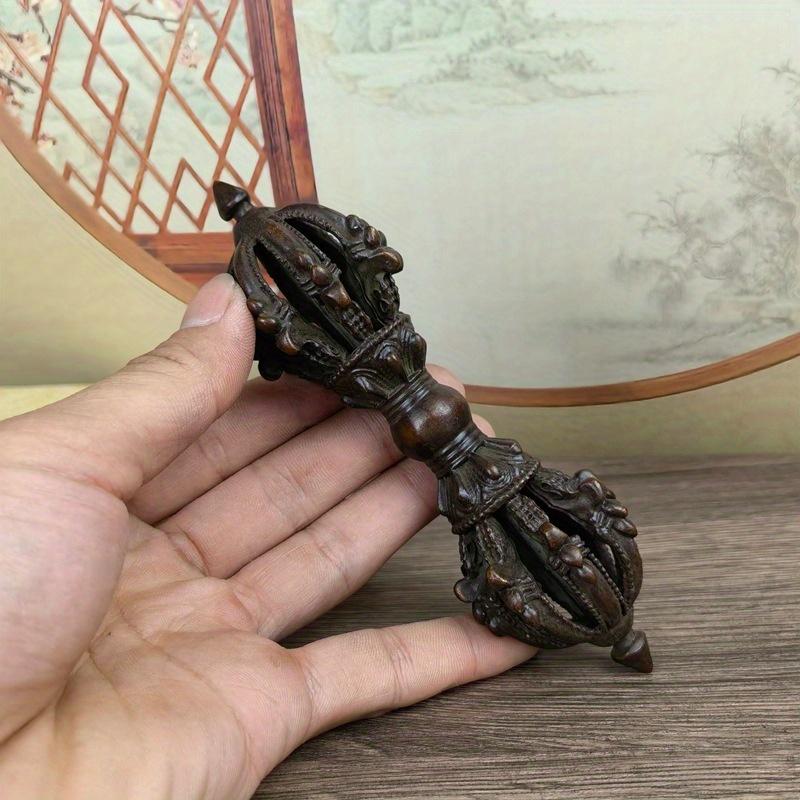 Tibetan Old Ritual Nine-strand Dorje Vajra Tibet Buddhism Pendant Necklace Jewelry Car Decoration