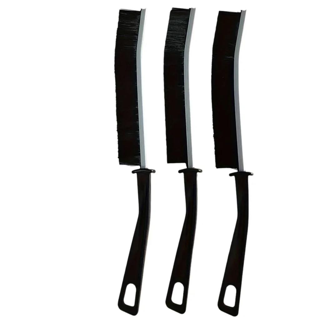 1/4 Pack Crevice Brush Multi-Functional Hard-Bristled Long Toilet Cleaning Artifact Dead Corner Toilet Bathroom Long-Handled Groove Kitchen Shoe Brush
