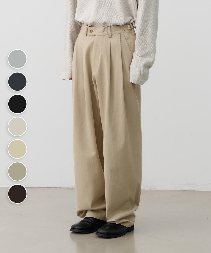 KNOUUN Wide Chino Pants - 7 Colors