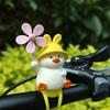 Yellow Windmill Duck Pendant Hanging Installation Baby Cart Decoration Bicycle Ornament  Kids
