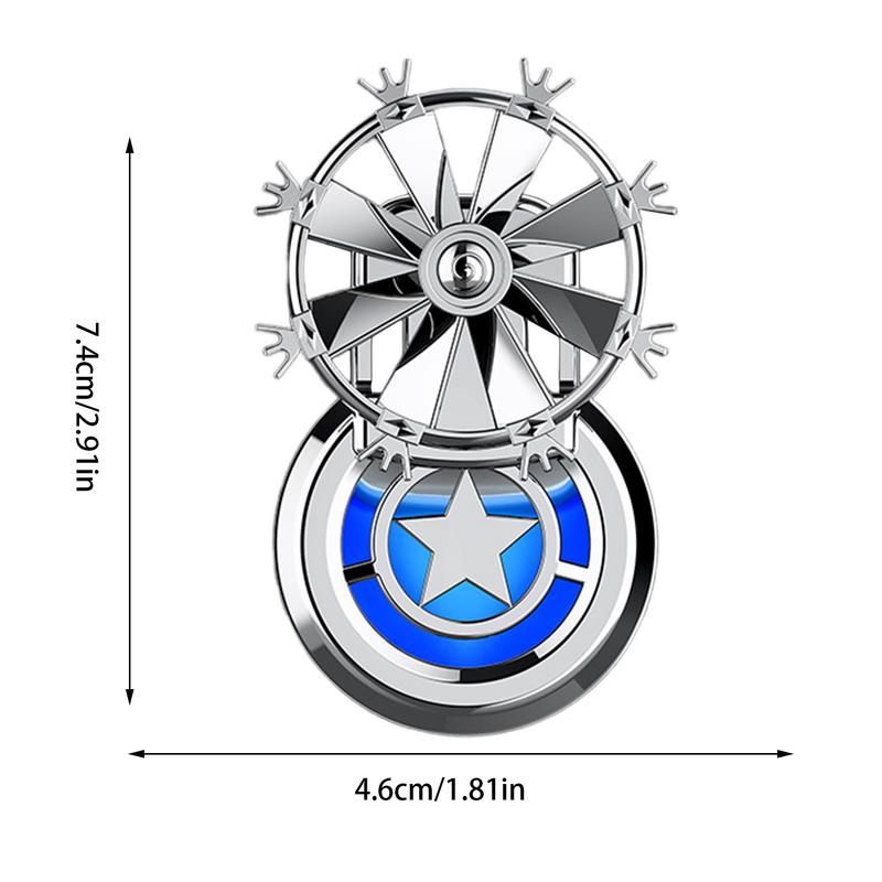 Car Diffuser Rotating Perfume Rotating Auto Air Outlet Oil Diffuser Car Interior Decor Car Odor Eliminator Air Freshener For RV