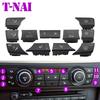 9/11pcs Dash AC Ventilation Button Max Knob Heater Climate Control For BMW 1 3 X1 X3 E81 E82 E87 E88 E90 E91 E92 E93 E84 F25